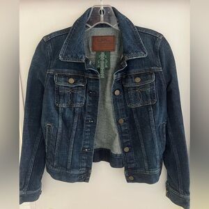 Lauren Ralph Lauren Dark Blue Jean Jacket. XSP.